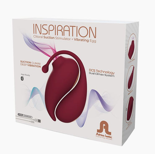 Adrien Lastic - Vibratore App Controlled Inspiration - Bordeaux