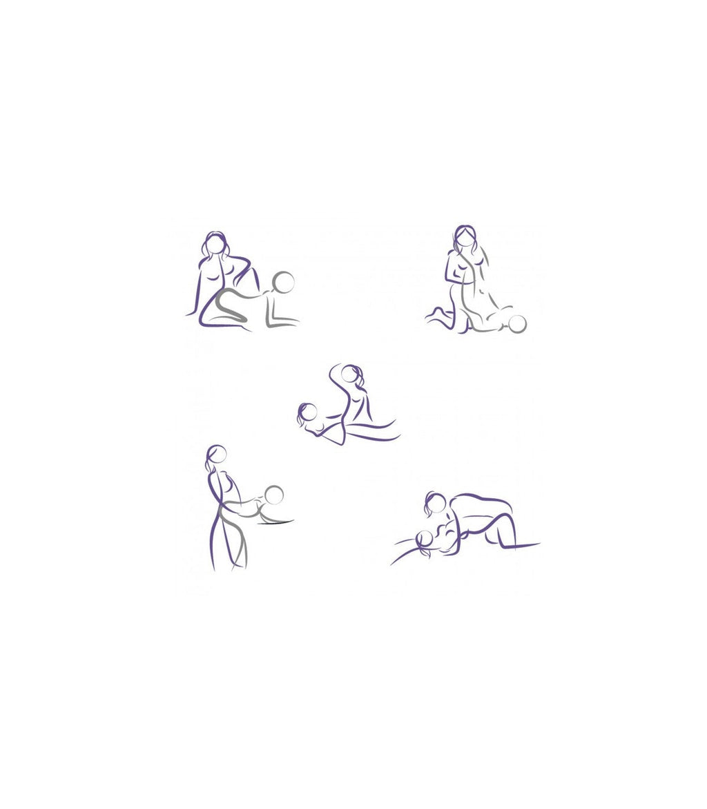 IMBRACATURA REGOLABILE MULTI ORGASMO XL FUCSIA